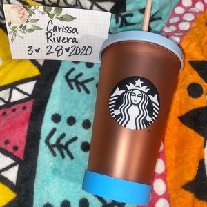 Starbucks Pink Frosted Grande Tumbler